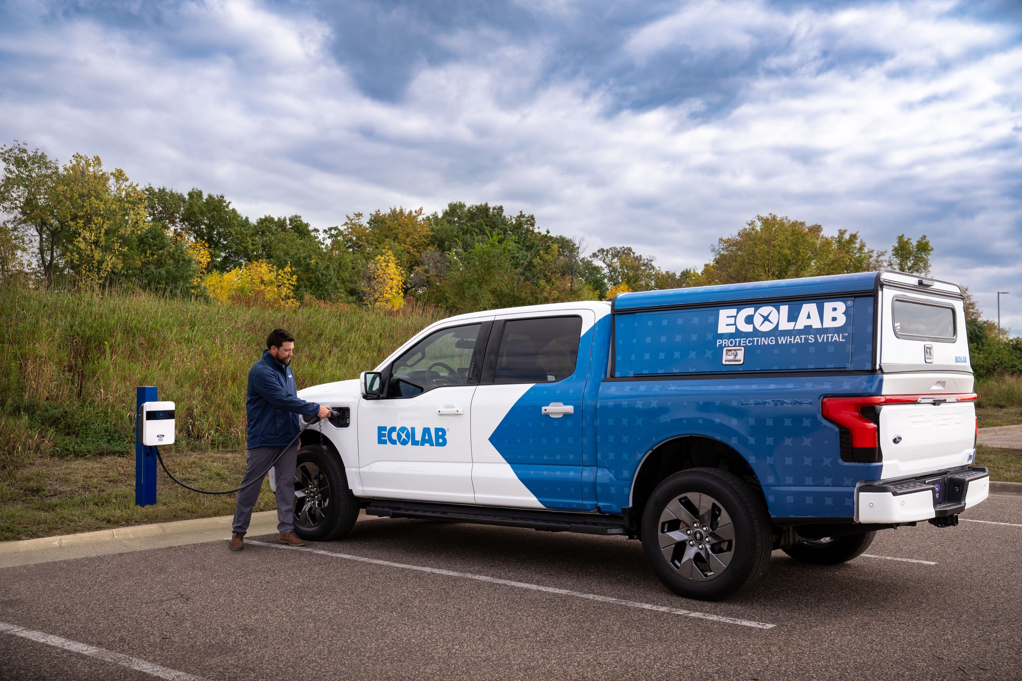 Ecolab Accelerates North American Fleet Electrification With Ford Pro